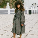 Verona Dress- Gingham Onyx