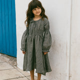 Verona Dress- Gingham Onyx