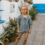 Sintra Bloomers- Gingham Onyx