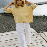 Évora Cardigan- Yellow