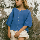 Évora Cardigan- Sea Blue