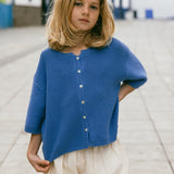 Évora Cardigan- Sea Blue