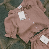 Sintra Blouse- Blush