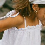 Florence Dress- White