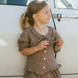 Sintra Blouse- Gingham Hazel