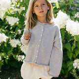 Rosalie Cardigan- Pebble