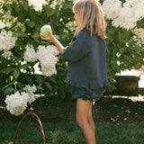Sintra Blouse- Deep Navy