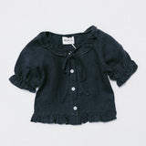 Sintra Blouse- Deep Navy