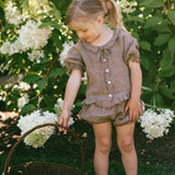 Sintra Blouse- Gingham Hazel