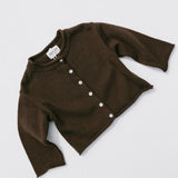 Rosalie Cardigan- Coffee