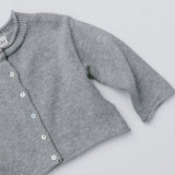 Rosalie Cardigan- Pebble