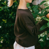 Rosalie Cardigan- Coffee