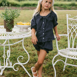 Sintra Blouse- Deep Navy