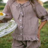 Sintra Blouse- Lavender