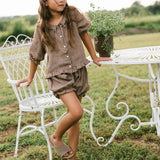 Sintra Blouse- Gingham Hazel