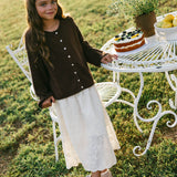 Rosalie Cardigan- Coffee