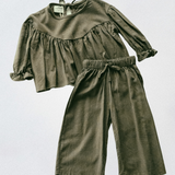 Willow Set- Olive Striped